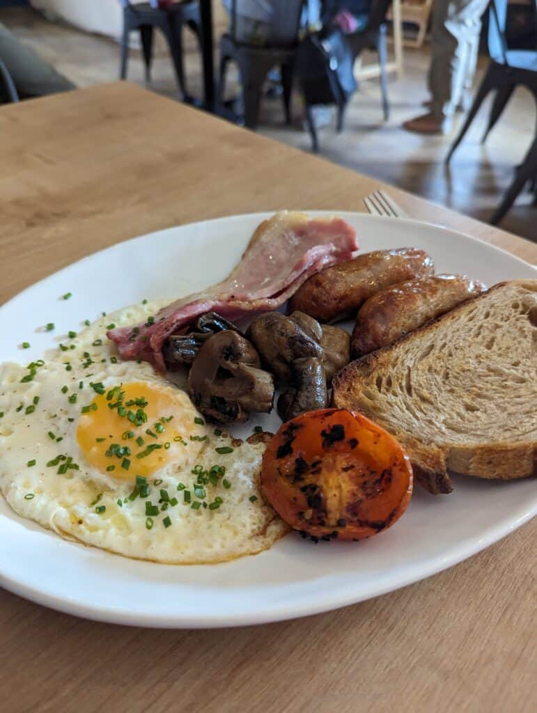 The Barn offers one of the best breakfasts in Bedford