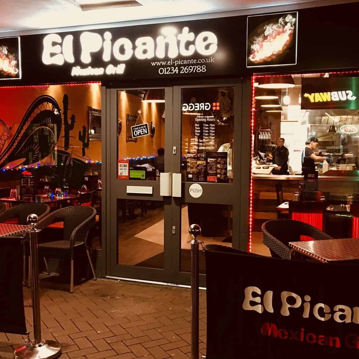 Front of El Picante Mexican Grill