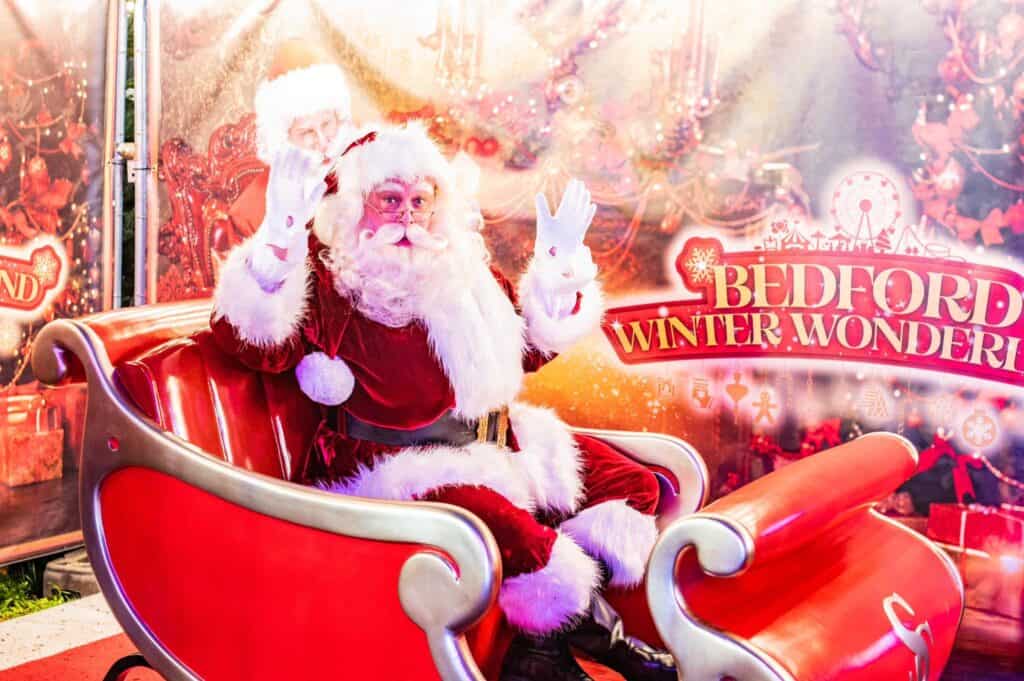 Santa at Winter Wonderland Bedford