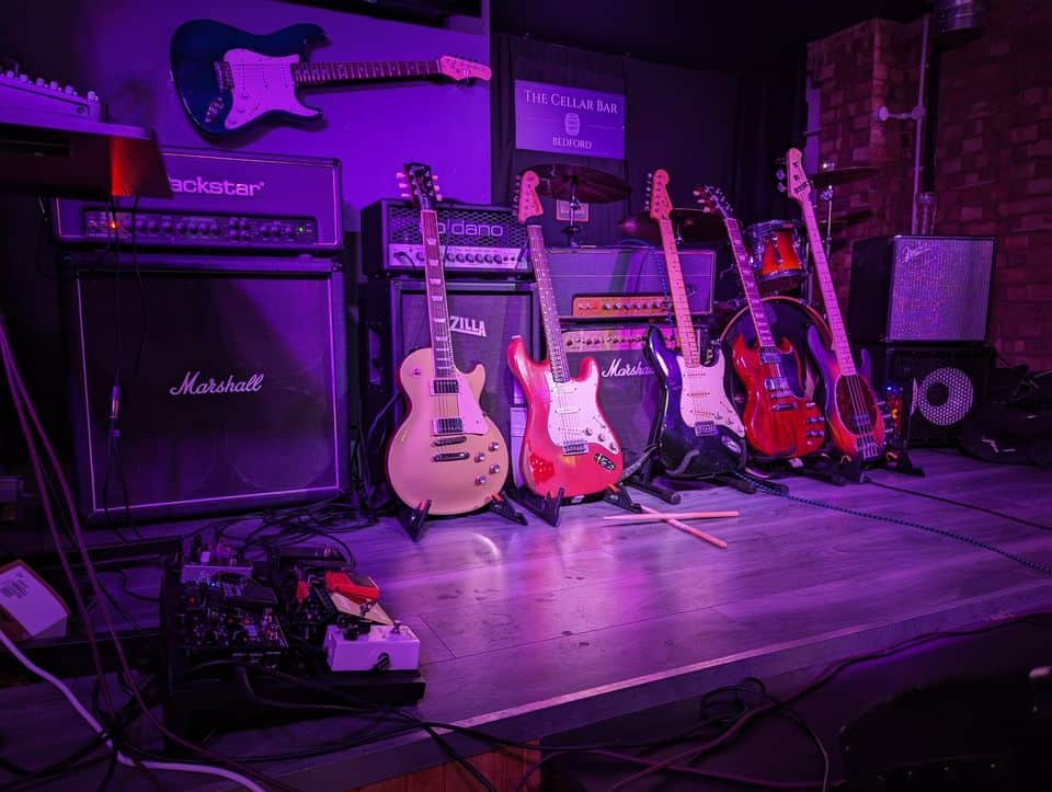 Guitars at The Cellar Bar Bedford