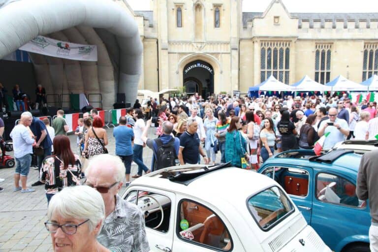 Bedford Italian Festival in Harpur Sqaure