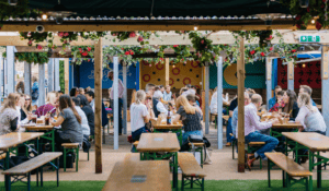 Bedford's Best Pub Gardens featuring Brewpoint