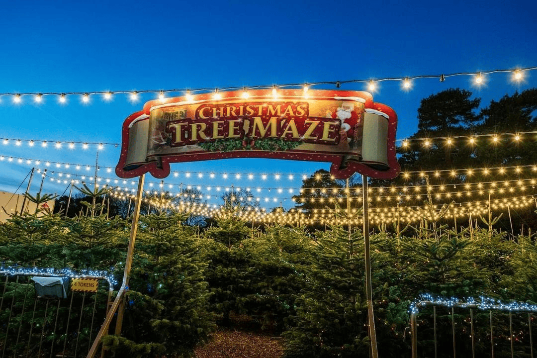 Winter Wonderland Bedford has an amazing tree maze