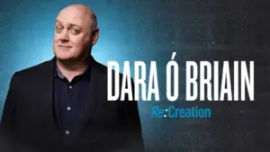 Dara O'Briain at Bedford Corn Exchange in 2025