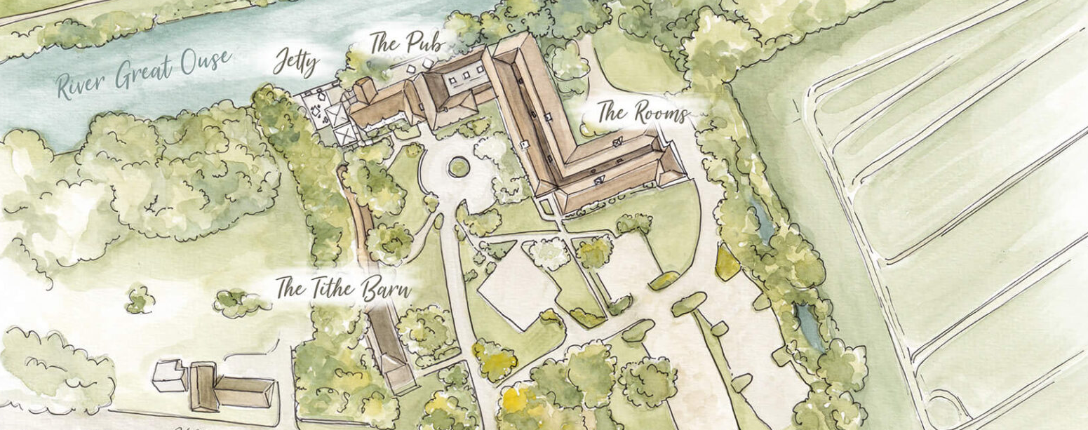 Tithe Barn map